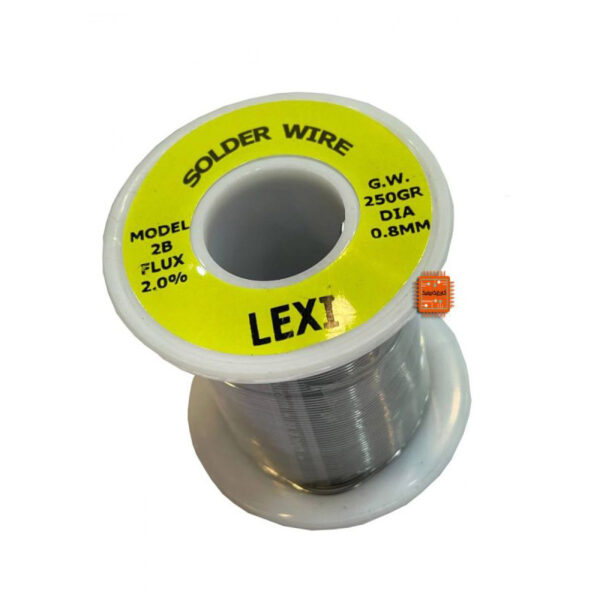 سیم لحیم لکسی 0.8 میلیمتر 250 گرم LEXI