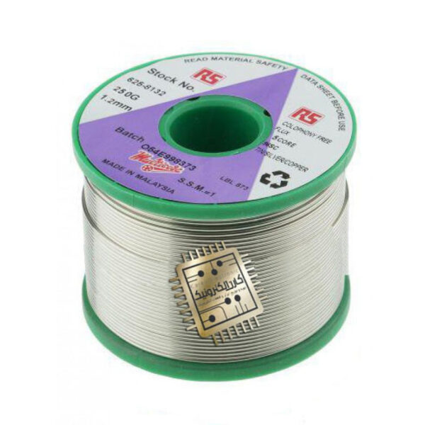 سیم لحیم نقره مولتی کور 1.2 میلیمتر 250 گرم MULTICORE