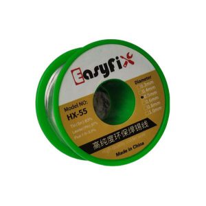 سیم لحیم EASYFIX HX-55 سایز 0.4 میلی متر مناسب تعمیرات موبایل