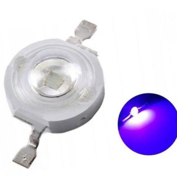 LED پاور 3 وات یو وی UV