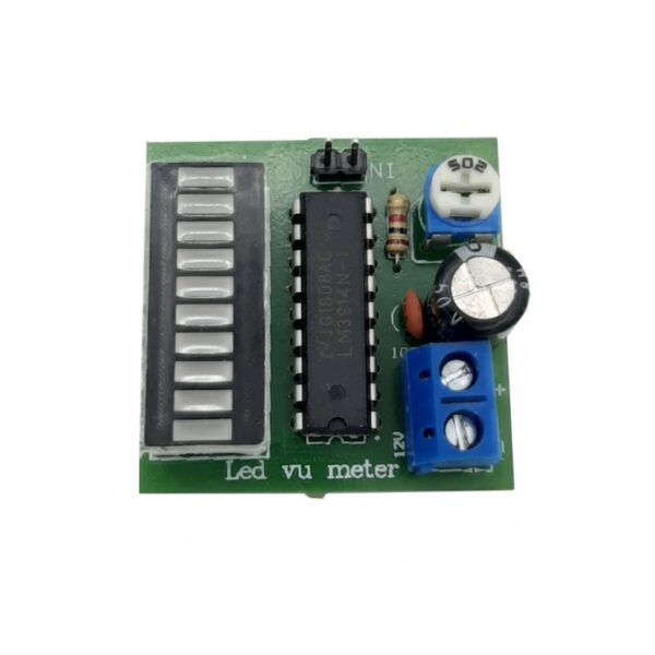 برد صوت سنج LED VU meter سری AS