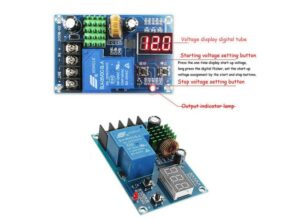 ماژول کنترل شارژ باتری دیجیتال 6 الی 60 ولت مدل XH-M604 - Image 3