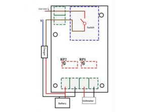 ماژول کنترل شارژ باتری دیجیتال 6 الی 60 ولت مدل XH-M604 - Image 4