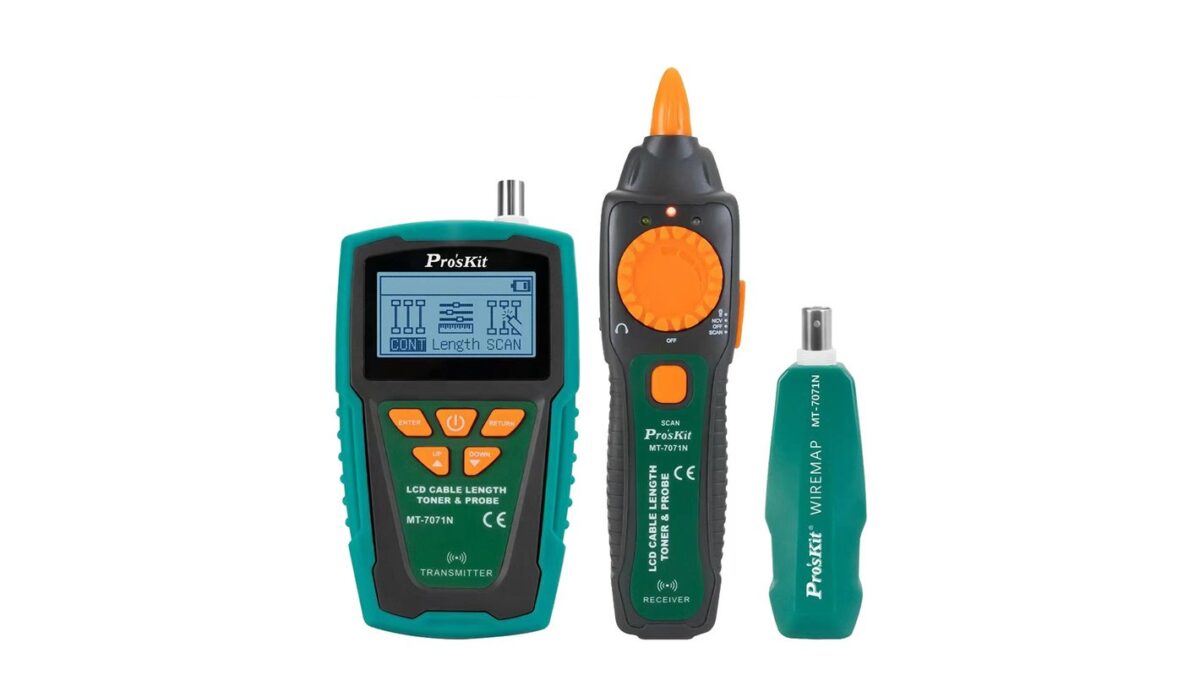 lcd cable length toner and probe kit pro skit mt 7071n