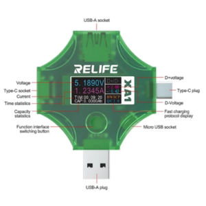 تستر RELIFE RL-XA1 USB