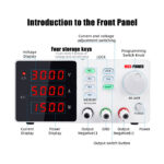 منبع تغذیه حافظه دار 30 ولت 10 آمپر نایس پاور Nice-Power SPPS-S3010 - Image 2