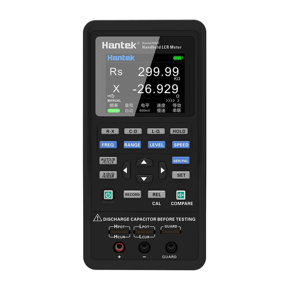 Hantek 1832C 40KHz LCRMeter front