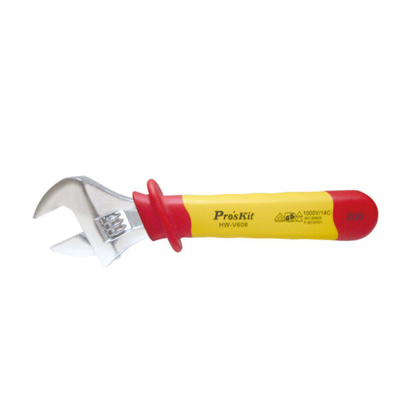 آچار فرانسه 8 اینچ فشار قوی پروسکیت Proskit HW-V608 1000V