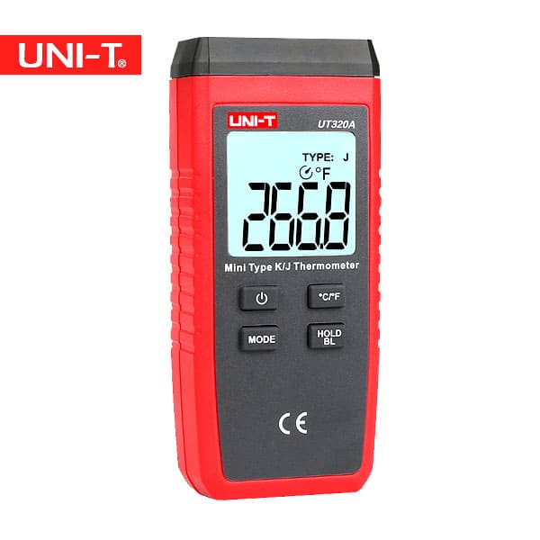 ترمومتر (حرارت سنج) تماسی دو کانال کوچک یونیتی UNI-T UT320D